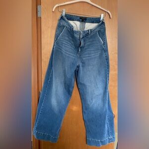 Ann Taylor Curvy Fit Blue Denim Jeans